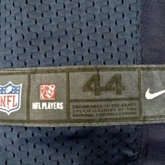 NEW! NFL Nike Los Angeles Rams Goff #16 Embroidered Stitched Jersey SZ L - Picture 6 of 6